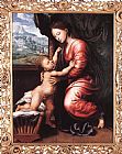 Jan Sanders van Hemessen Virgin and Child painting